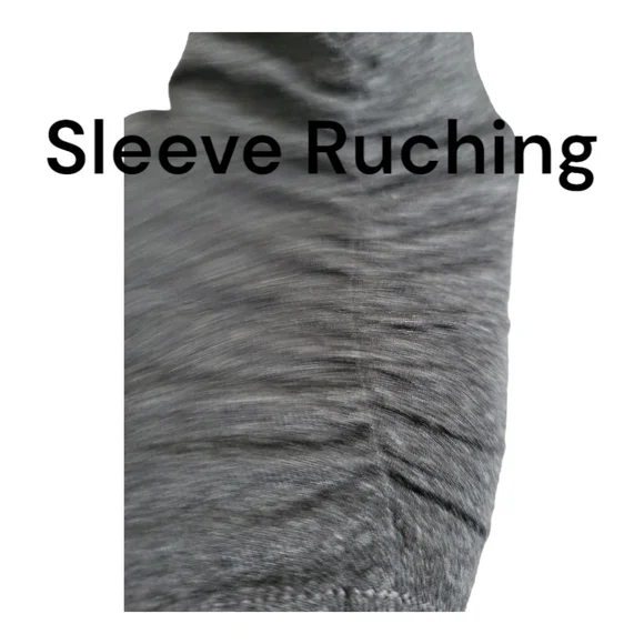 Frame Ruched Crossover Shirt S - Picture 3 of 3